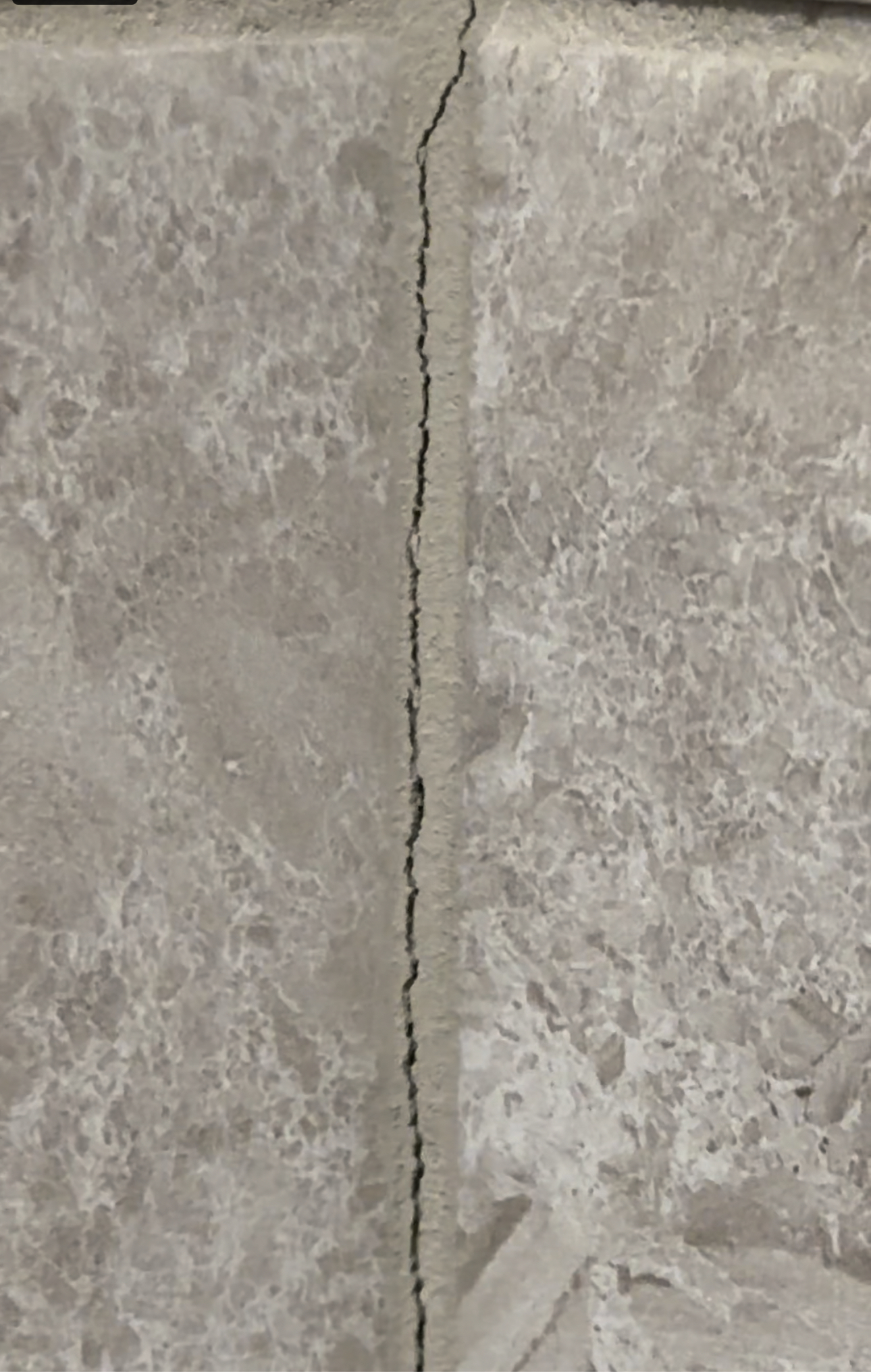 Cracked Grout